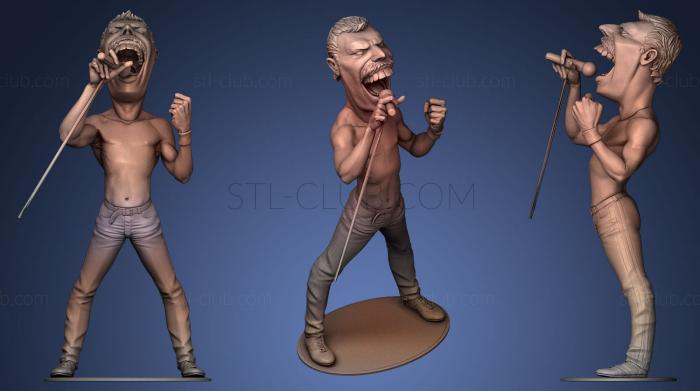 3D model Freddie for print (STL)